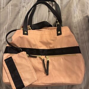 Steve Madden peach tote